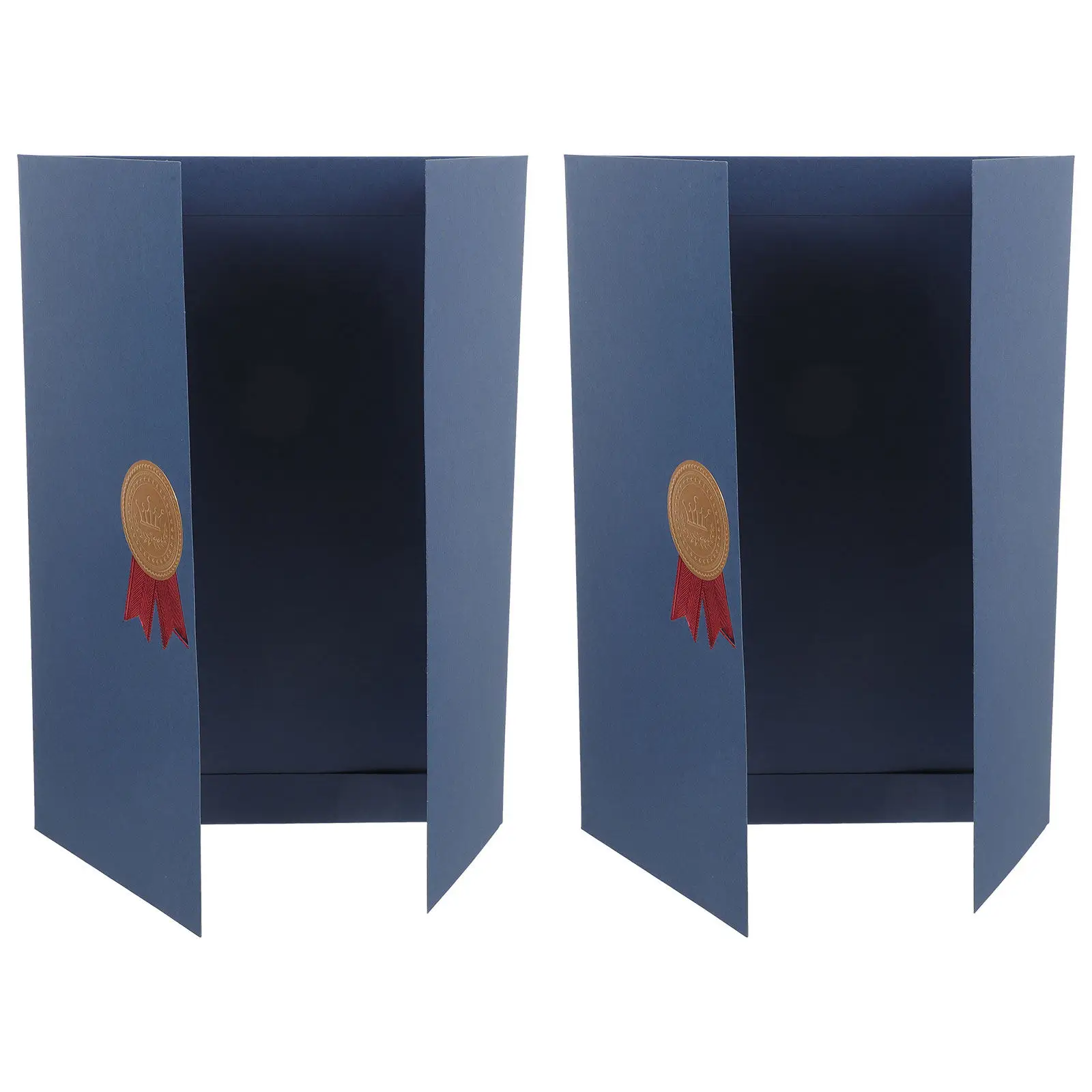 

3Pcs Sturdy Paper Certificate Cover Diploma Holder Award Certificate Envelope for Graduation Marriage Citizenship Participation