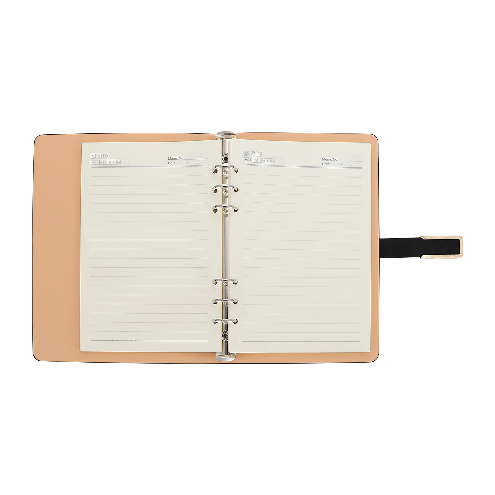

Loose-Leaf Notepad Writing Journal A5 Size Minimalist Office Notebook Students Travel School Detachable Notebook High