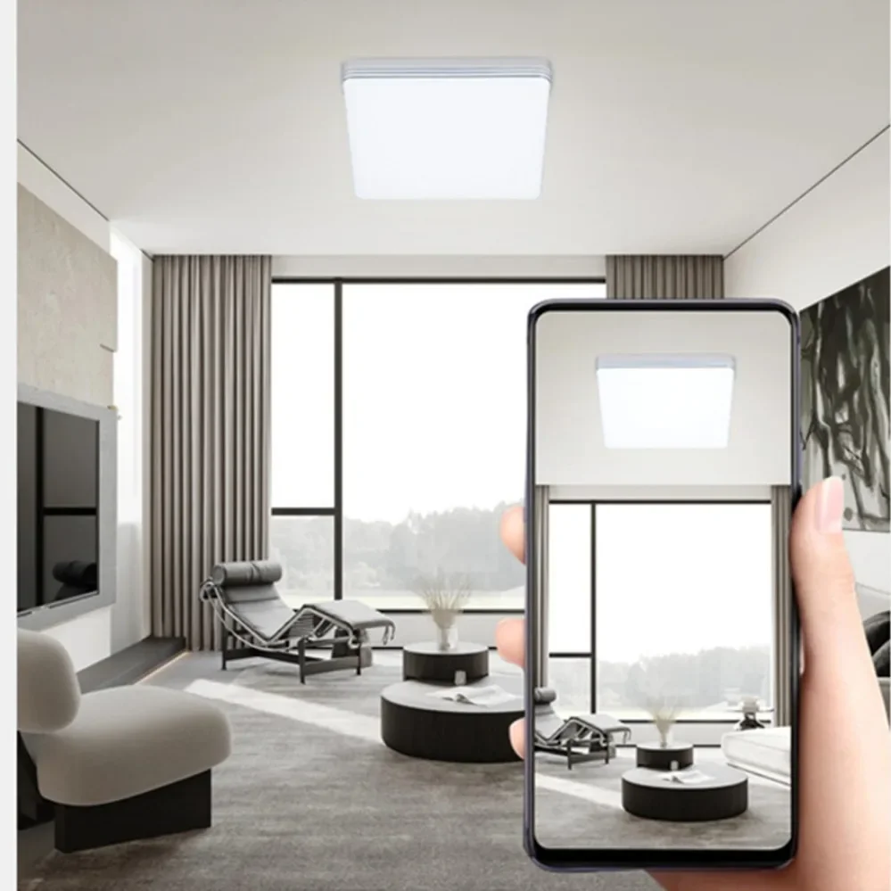 LED Ceiling Light Modern Square shape Ultra-thin Light Fixture Bedroom Living Room 18W 24W 36W 48W Indoor Home Decoration Light