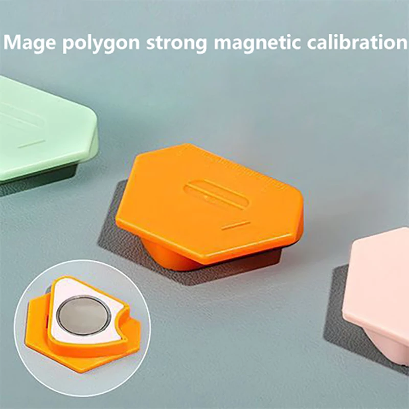 New Magic Polygon With Graduated Magnetic Gauge Sewing Machine Multi-purpose Fixed Gauge Magnet Clasp Locator Tool