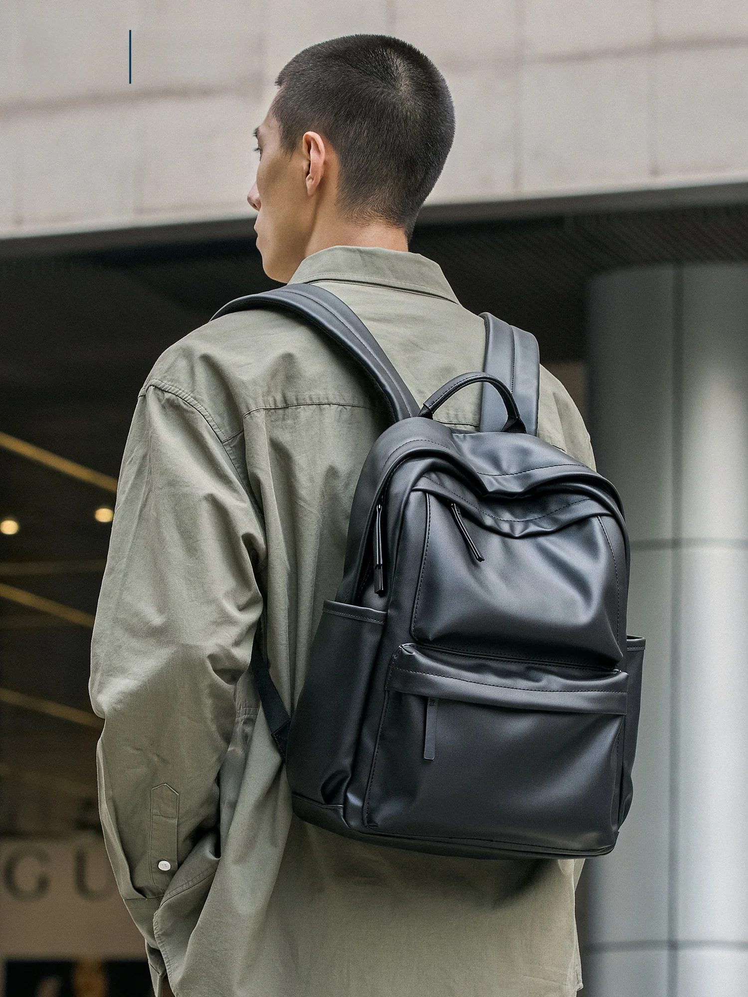 

Septwolves Simple Double-oulder Men's Bapa Commuter Bag Large Capaci Cuter Bag Travel Bag Casual Sle Polyester L...