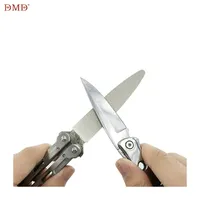 DMD Portable Double Side Sharpener Knife  400 600 Grit Durable Diamond Folded Knife Sharpener Outdoor Tool h3