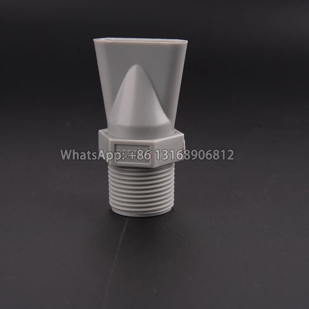 ABS Plastic Blower Knife Plastic Joint Flat Mouth Duck Nozzle Blow Nozzle Blow Air Pipe Nozzle 1/4, 1/2, 3/4, 3/8