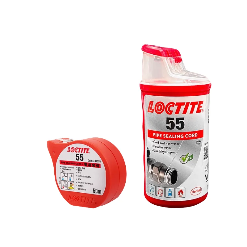 100% الأصلي لوكتايت 55 الأنابيب ختم الحبل جميع الأغراض الشريط الموضوع تسرب للمياه والغاز تسرب الإصلاح حجم 50 متر/160 متر #5