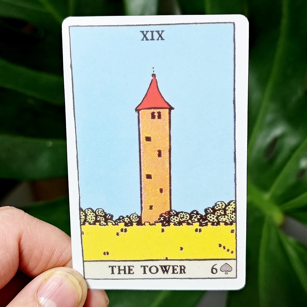 36 Pcs Cards Pixie\'s Astounding Lenormand 9*6cm Created with Artwork From The Smith-Waite Tarot Deck and “The Golden Vanity\