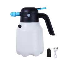 Handheld Pump Watering Sprayer 1.8L Electric Car Cleaning Bottle Practical Washing Foam Bottle Multifunctional Gardening Machine