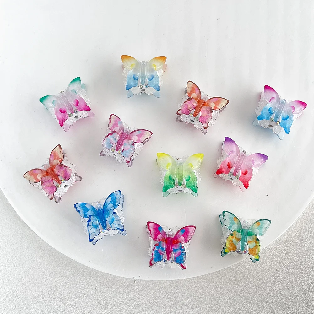 

Cordial Design 30Pcs 23*28MM DIY Bead/Fancy Beads/Hand Made/Printing Effect/Butterfly Shape/Jewelry Findings & Components #19251
