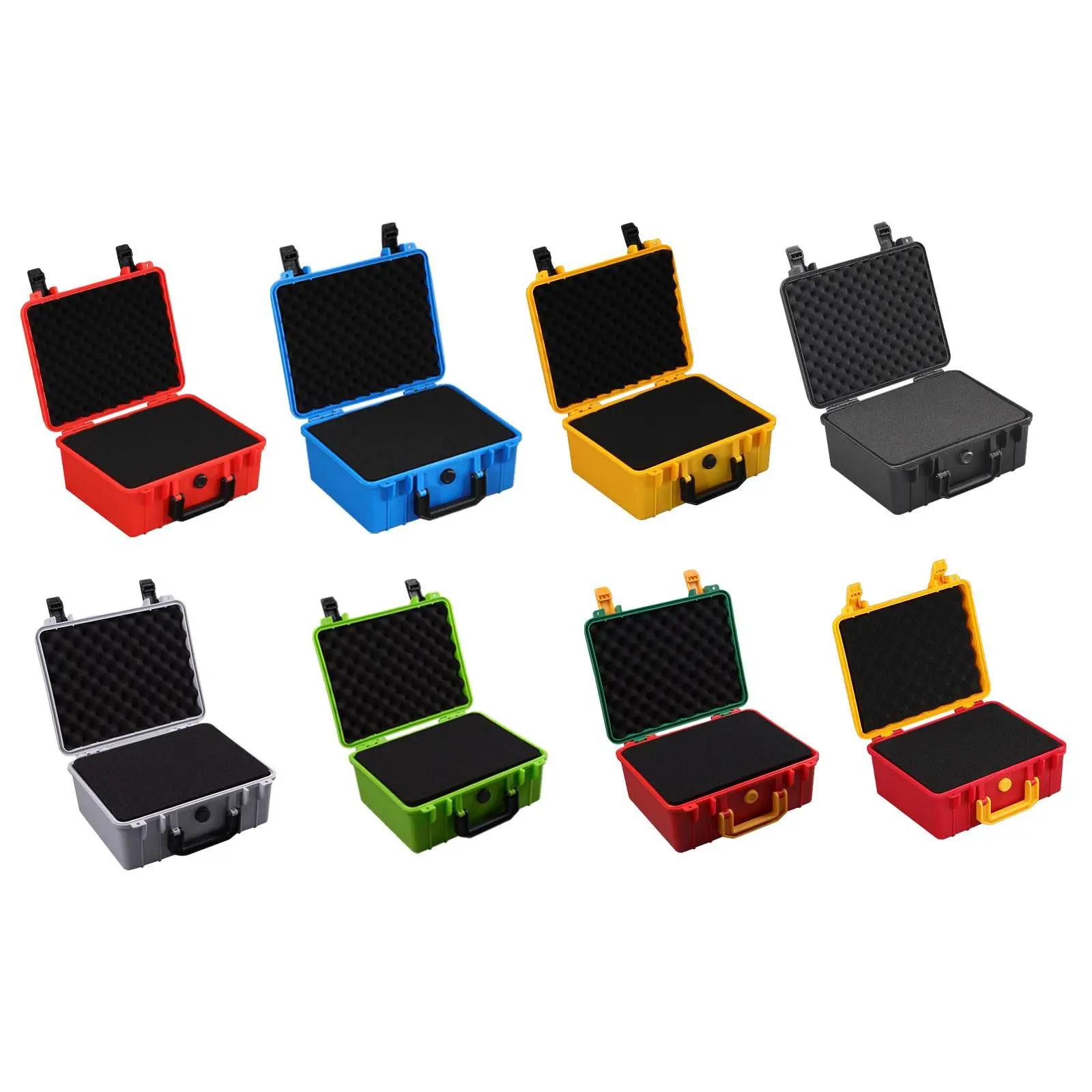 Instrument Toolbox with Foam Insert with Handle for Household Workplace