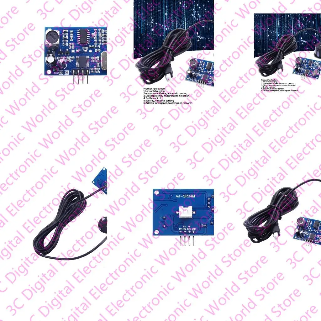 

JSN-SR04T Integrated Ultrasonic Transducer Water Proof Distance