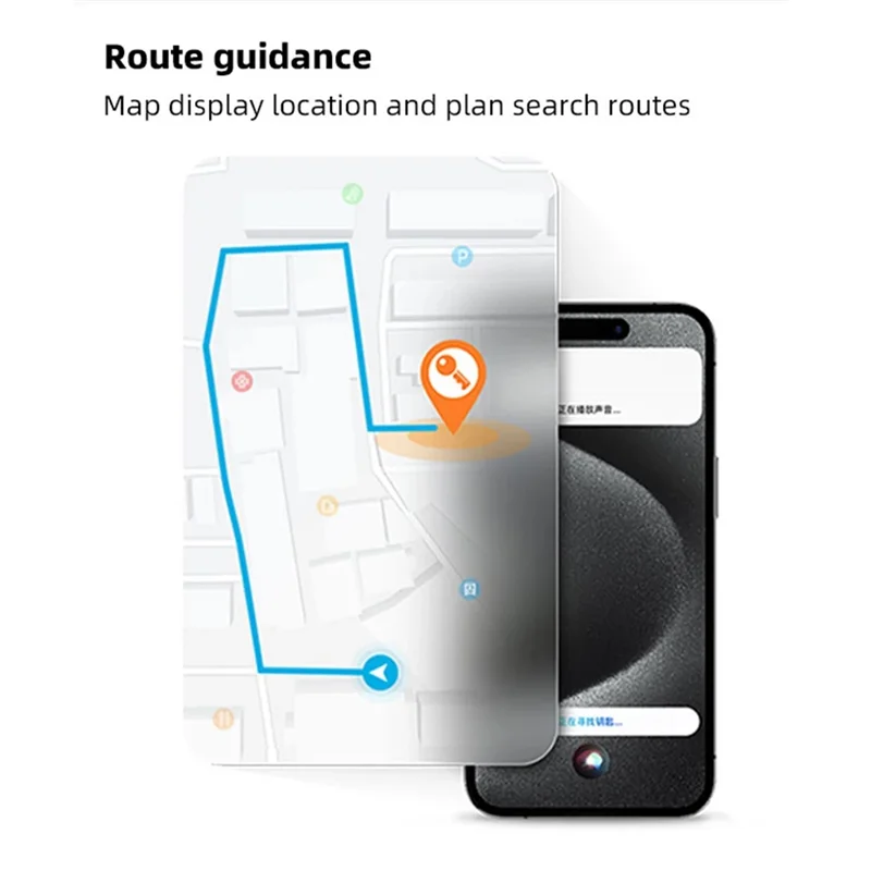 A37T-Wallet Tracker Card Wireless Charging Smart Tag IPX68 Waterproof Gps Locator Ultra Thin Tracker For  Find My Device