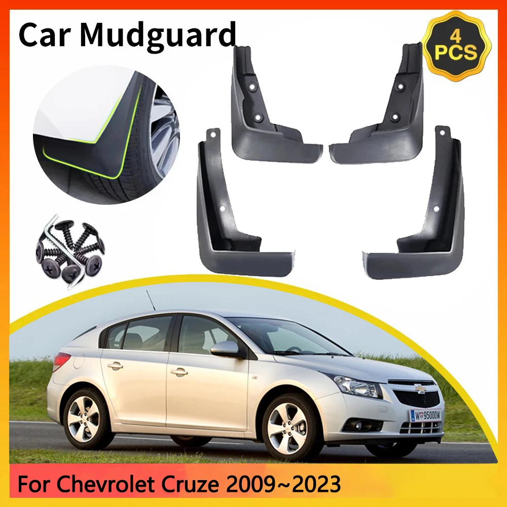 Для Chevrolet Cruze J300 J400 MK1 MK2 2009 ~ 2023 2010 2011 автомобильные брызговики брызговики брызговики Fender Auto Для Chevrolet Cruze J300 J400 MK1 MK2 2009 ~ 2023 2010 2011 автомобильные брызговики брызговики брызговики Fender Auto