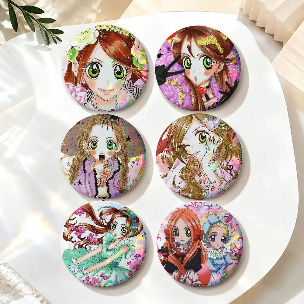 S-Sugar Sugar R-Rune Meme   Badge Creative Round Plastic Brooch Clothes Decorative Pins Jewelry Gifts for Friends