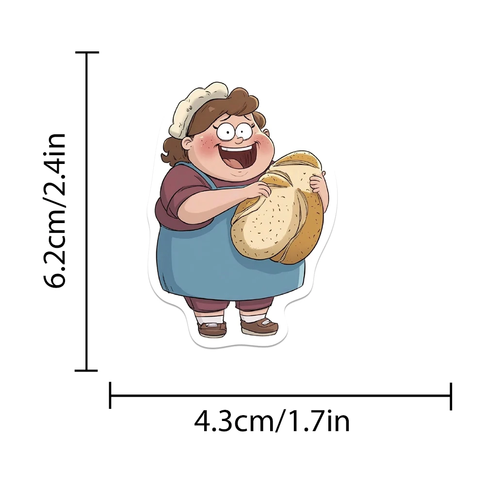 50 قطعة من ملصقات شخصيات الرسوم المتحركة الكرتونية، ملصقات مضحكة لسجل القصاصات، مجلة الهاتف المحمول، كتيب الأمتعة، ملصقات تزيين