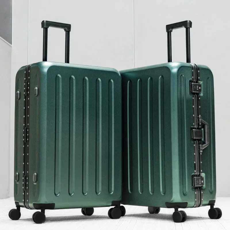 

20/24/28 Inches Large Size Travel Suitcase with TSA Lock Rolling Luggage Aluminum frame PC Luggage Trolley Case With Wheels