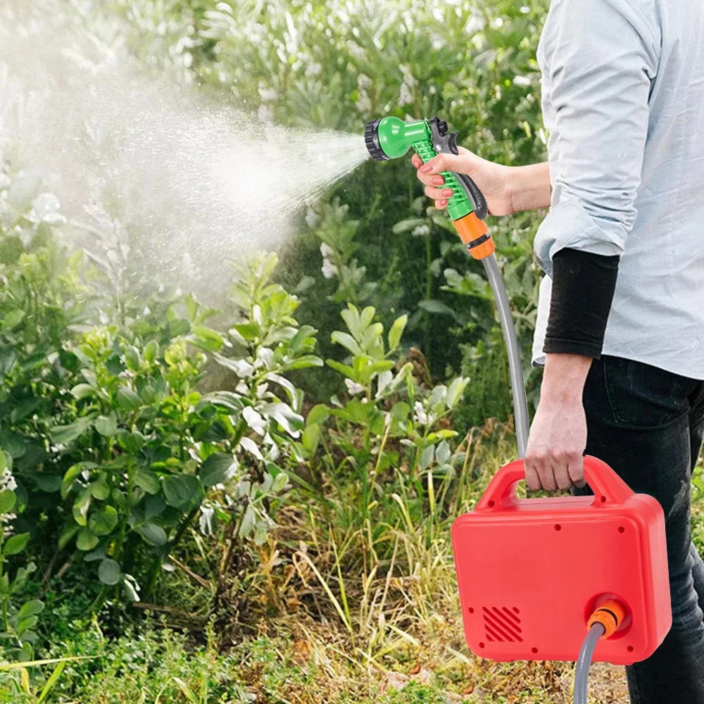Image of ONEVAN 260 W Elektrische Wasserpumpe 150 M Akku Bewässerung Maschine Wiederaufladbare Garten Bewässerung Werkzeuge Für Makita 18 V Batterie pin