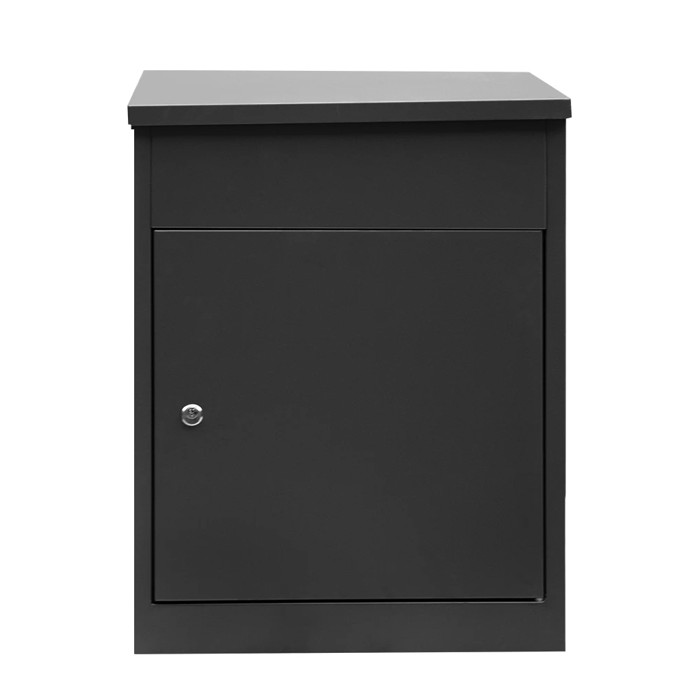 Large Size Outdoor Metal Package Steel Post Mail Letter Box Large Smart Parcel Delivery Box
