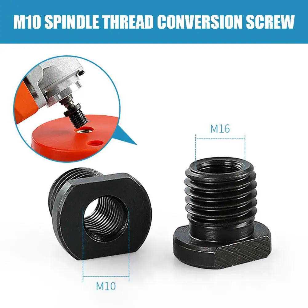 M10 To M14/M16 Angle Grinder Converter Connector Adapte Power Interface Grinder Accessories Tool Connector Angle L1Y7