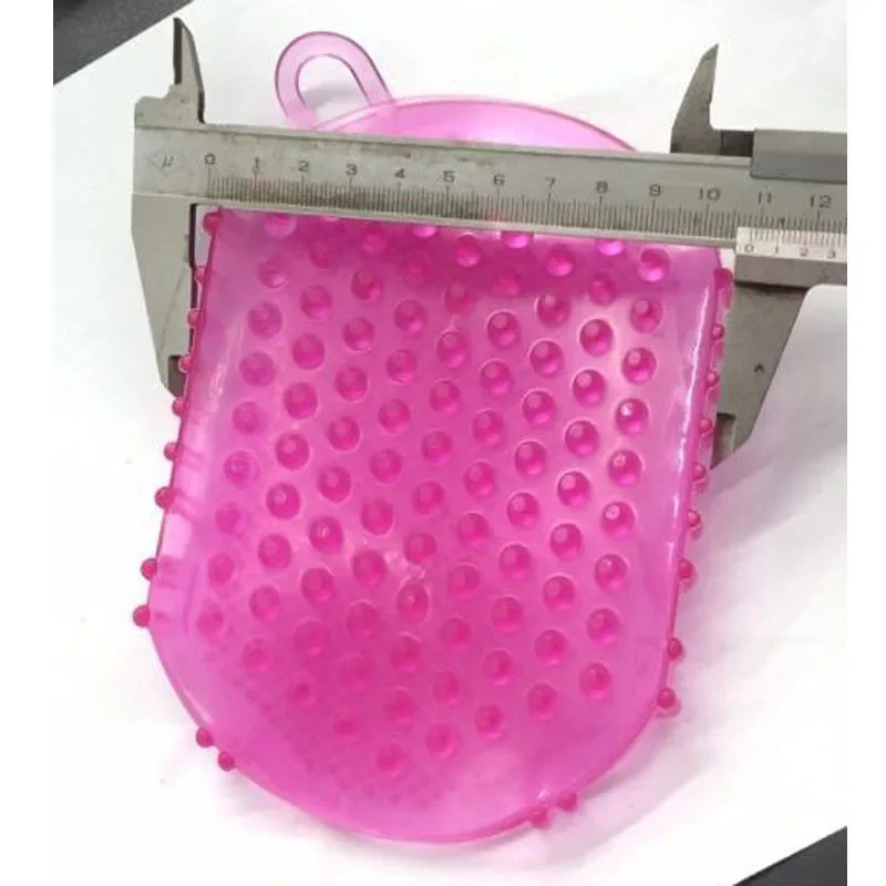 Double-sided SPA Body Silicone Brush Bath Shower Brush Double Silicone Scrub Gloves Soft Brushes Multifunction Bathing Tools