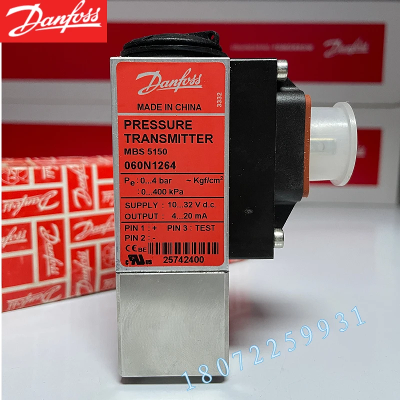 Off-the-shelf MBS5100 060N1039 Danfoss Pressure Transmitter Pressure Sensor Genuine.