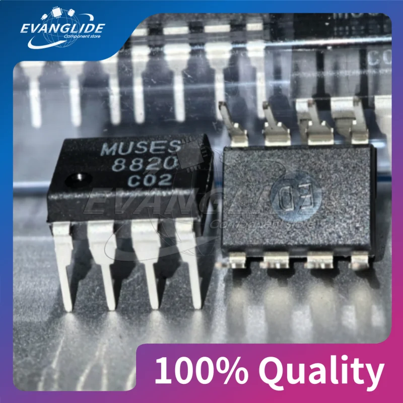 1 PCS/LOT MUSES8820 MUSES8820D,High-quality audiophile dual power amplifier with DIP-8 connector
