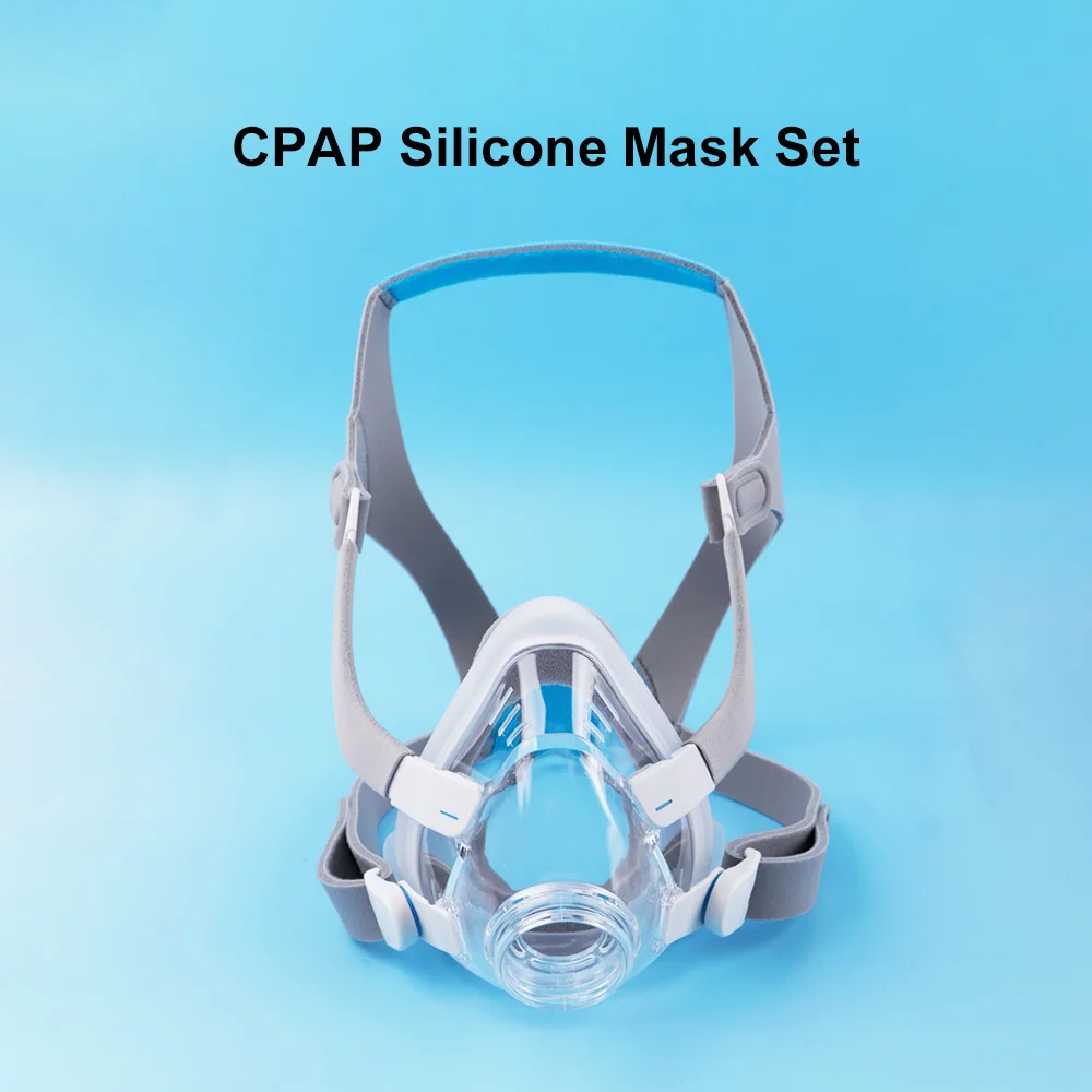 Replacement Full Face Mask Frame for Airfit F20 System Silicone Replacement Cushions Mask Improve Comfort Anti Snoring Relief