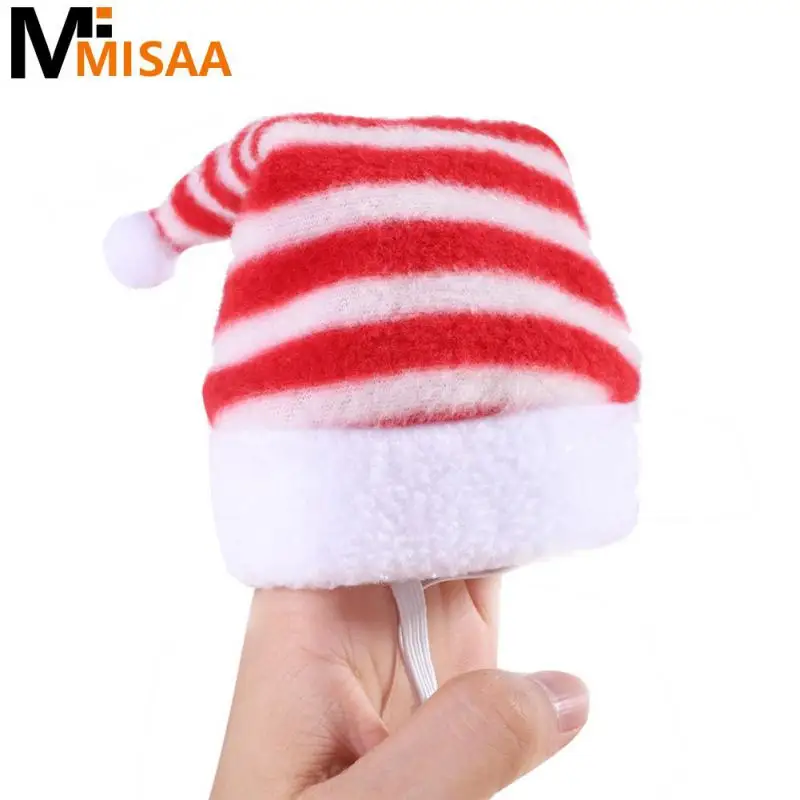 Cat Dog Christmas Hat Winter Warm Pet Cat Dog Santa Claus Hat Christmas Xmas New Year 2023 Plush Navidad Natale Pet Costumes