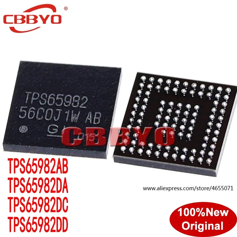 100% nowy CHIPSET TPS65982 TPS65982AB TPS65982DA TPS65982DC TPS65982DD TPS65982DD TPS65982ABZQZR TPS65982DC BGA