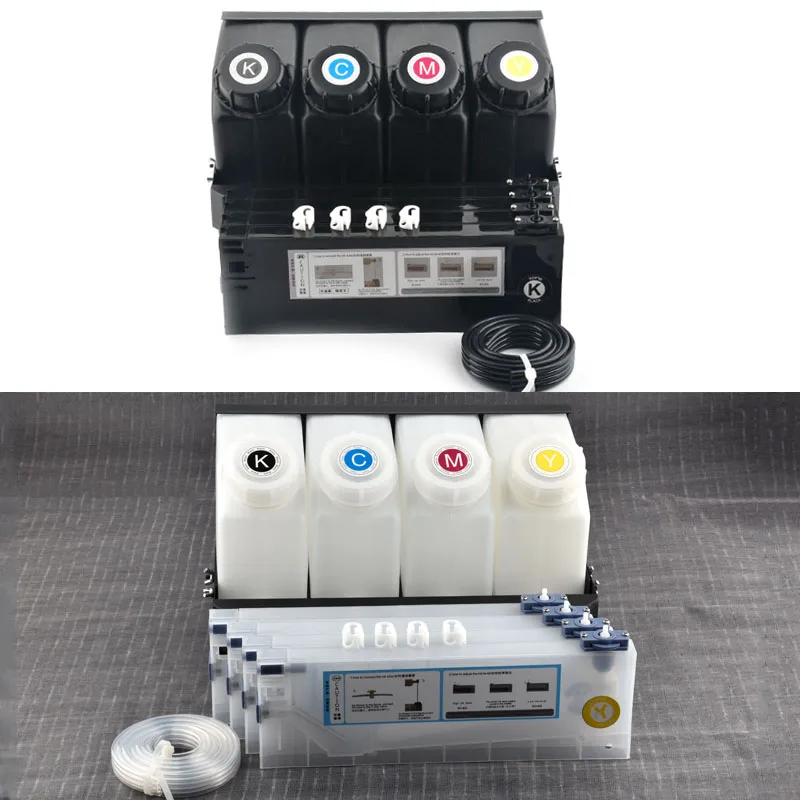 Imagem -02 - Cartucho de Tinta a Granel do Sistema de Tinta do Reenchimento Automático de Ciss para Roland Mimaki Mutoh e o Outro Sistema Contínuo Maioria da Fonte de Tinta da Impressora