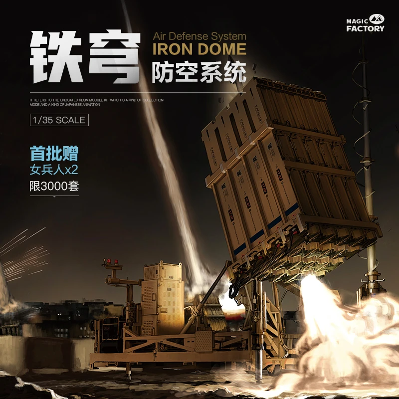 Recensione e Valutazione del Modello di Carro Armato Magic Factory MF-2001 1/35: Sistema di Difesa Aerea Iron Dome