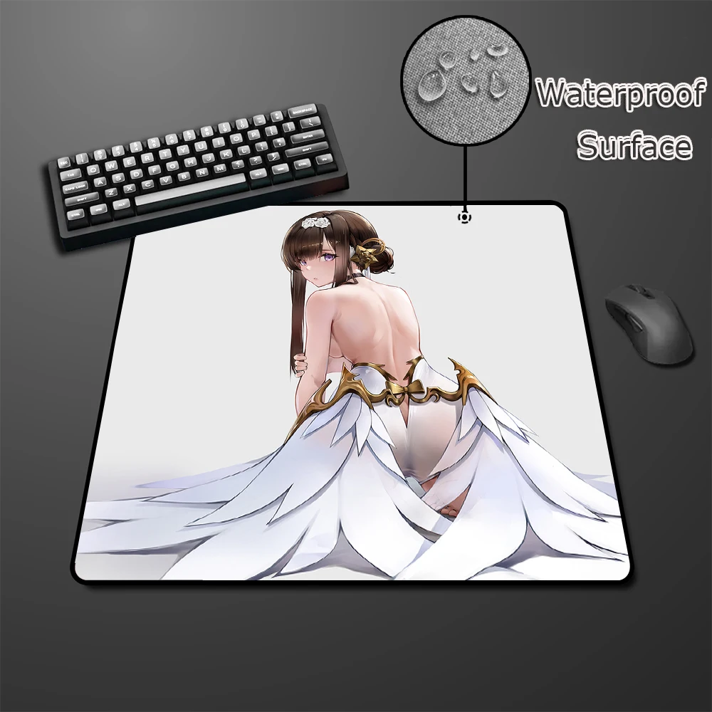 

Otaku Professional сексуальный аниме для девочек резиновый коврик для мыши 45*40 см балансный настольный коврик водонепроницаемый поверхностный коврик для мыши нескользящий коврик для мыши