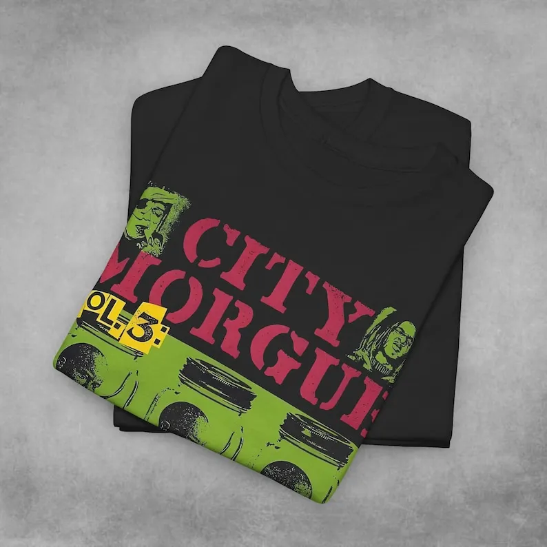 City Morgue Bottom of The Barrel Album T-Shirt - Zillakami Merch - Sosmula Merch - Alternative Band Tee