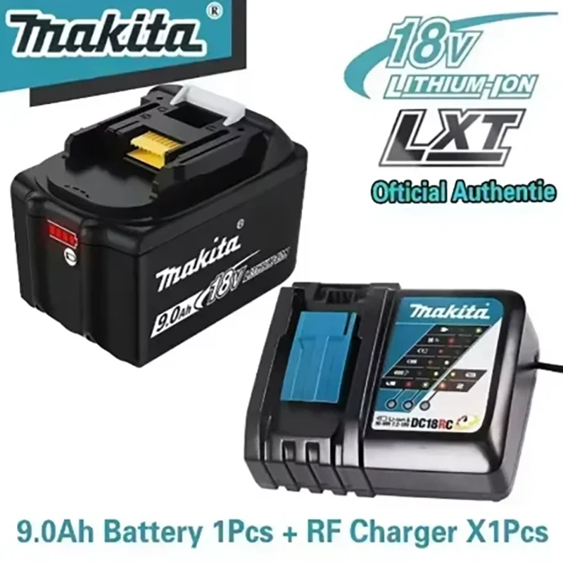 Lithiumbatterij 6Ah Makita-batterij 100% origineel 18V Makita-vervanging BL1840 BL1830B BL1850B BL1850 BL1860 Dewalt-gereedschap