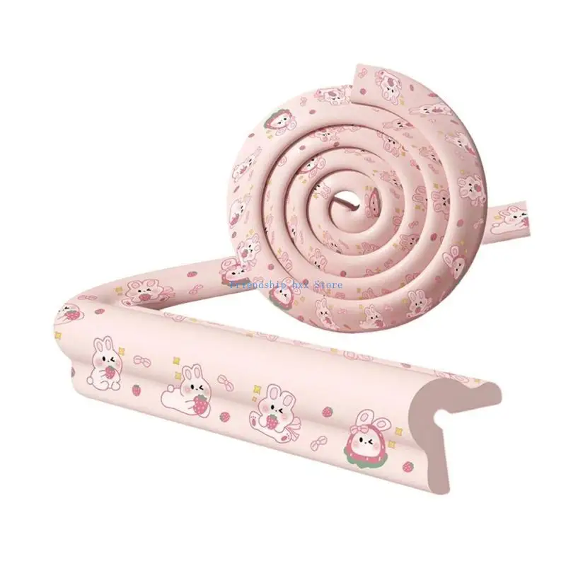 Protector esquinas para bordes a prueba bebés F1CB, almohadilla anticolisión gruesa, longitud Total 6,56 pies para en