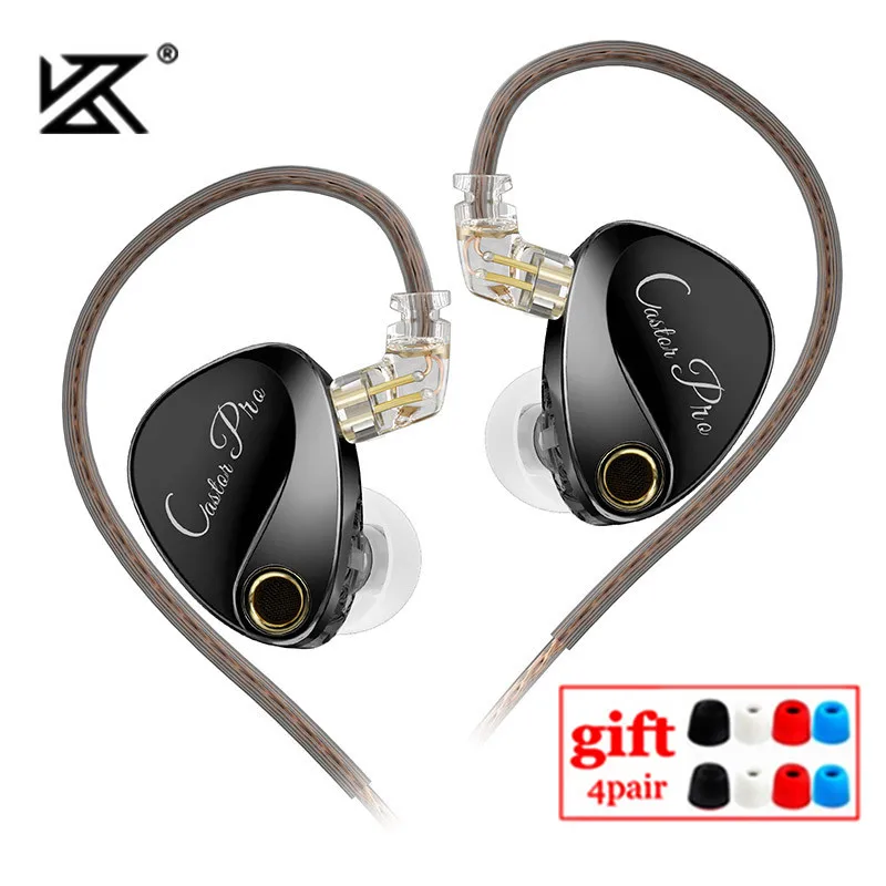 KZ Castor PRO-auriculares intrauditivos HiFi dinámicos de alta gama, auriculares sintonizables, estola un nuevo punto de referencia para auriculares de graves de calidad de sonido Hfi