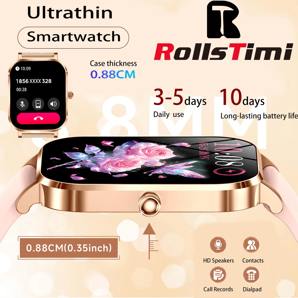 New Luxury Smart Watch Women 1.75