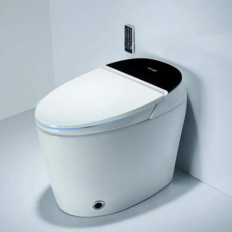 Modern auto flushing full function automatic bidet toilet ceramic intelligent one piece electric smart toilet