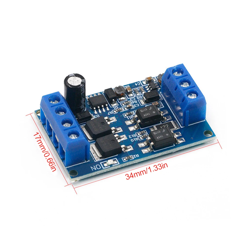 High-Power 600W MOS Tube FET Trigger Drive Module PWM Control High / Low Level Trigger Switch DC 4V-60V