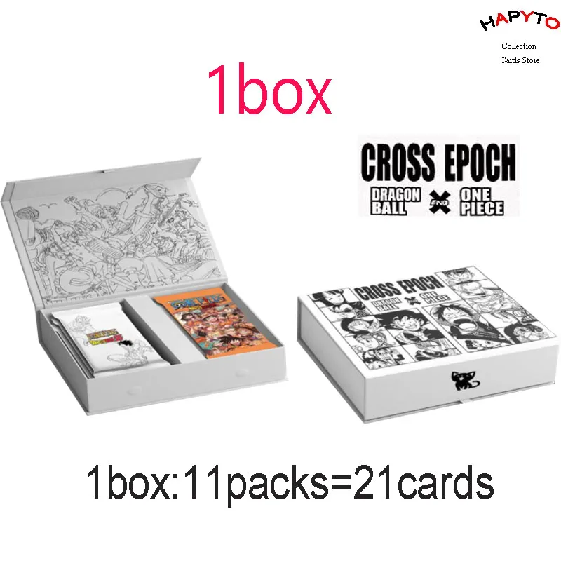 

One Piece x Dragon Ball The Era Of Staggered Collection Cards Boa Robin Booster Box ACG CCG TCG Hit Doujin Toys And Hobbies Gift