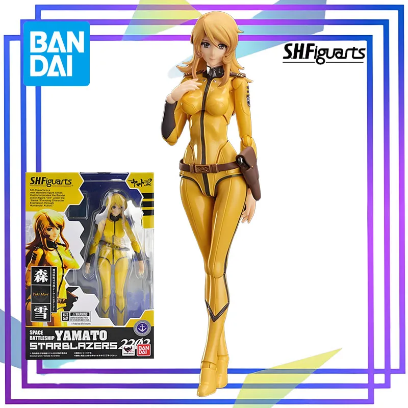 

Оригинальная серия BANDAI S.H.Figuarts 《Космический линкор Ямато: Юки Мори》Аниме Фигурка Сборная модель игрушки Коллекционная модель