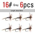 6PCS Grey 16