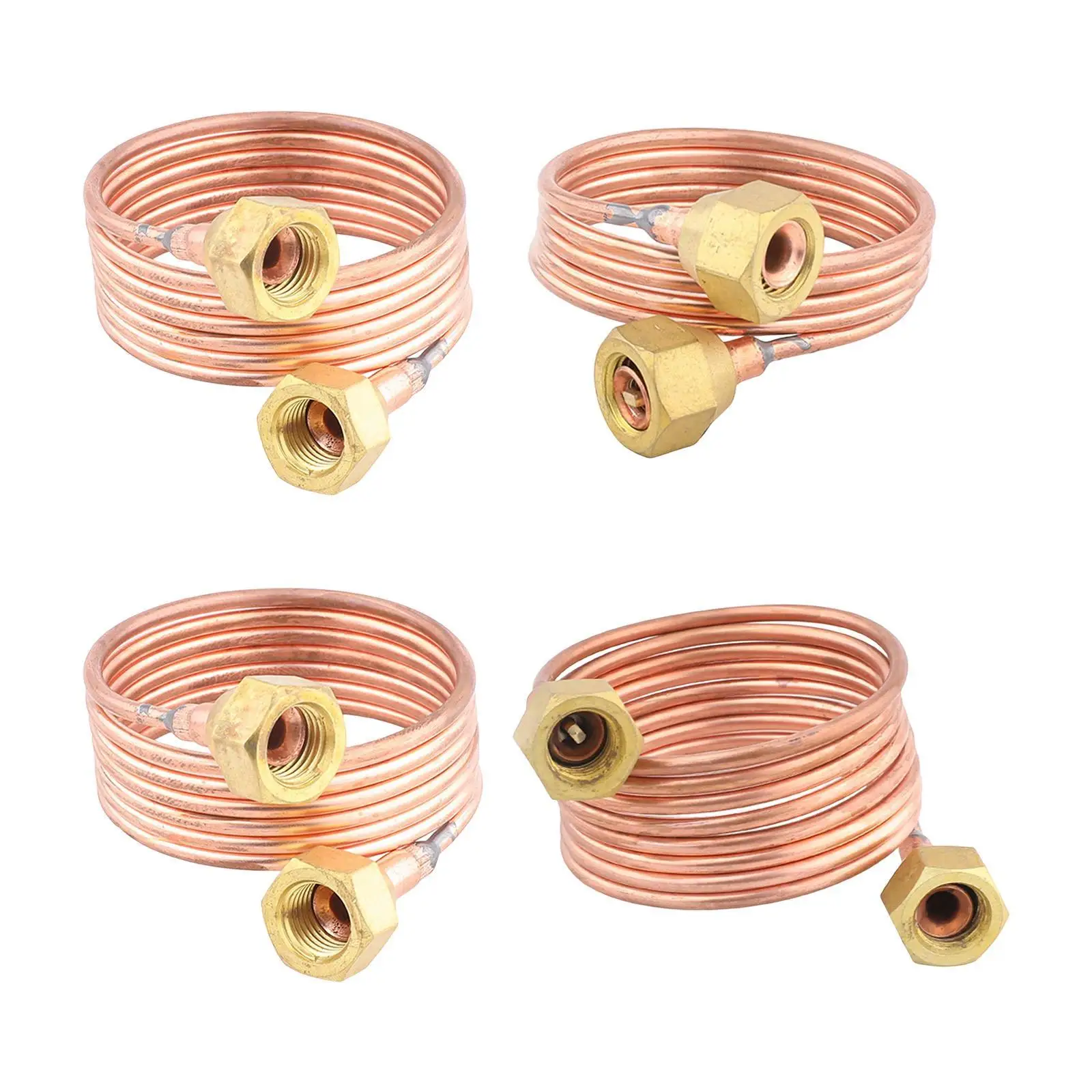 

Трубка для холодильника, компактная система охлаждения, прочная гибкая спиральная медная трубка «сделай сам», капиллярная трубка для ремонта холодильного шкафа