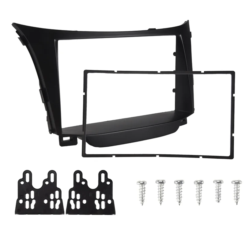 

1 Set Car 2 Din Car Radio Stereo Fascia Dash Frame Panel Adaptor For Hyundai I30 2011-X67A