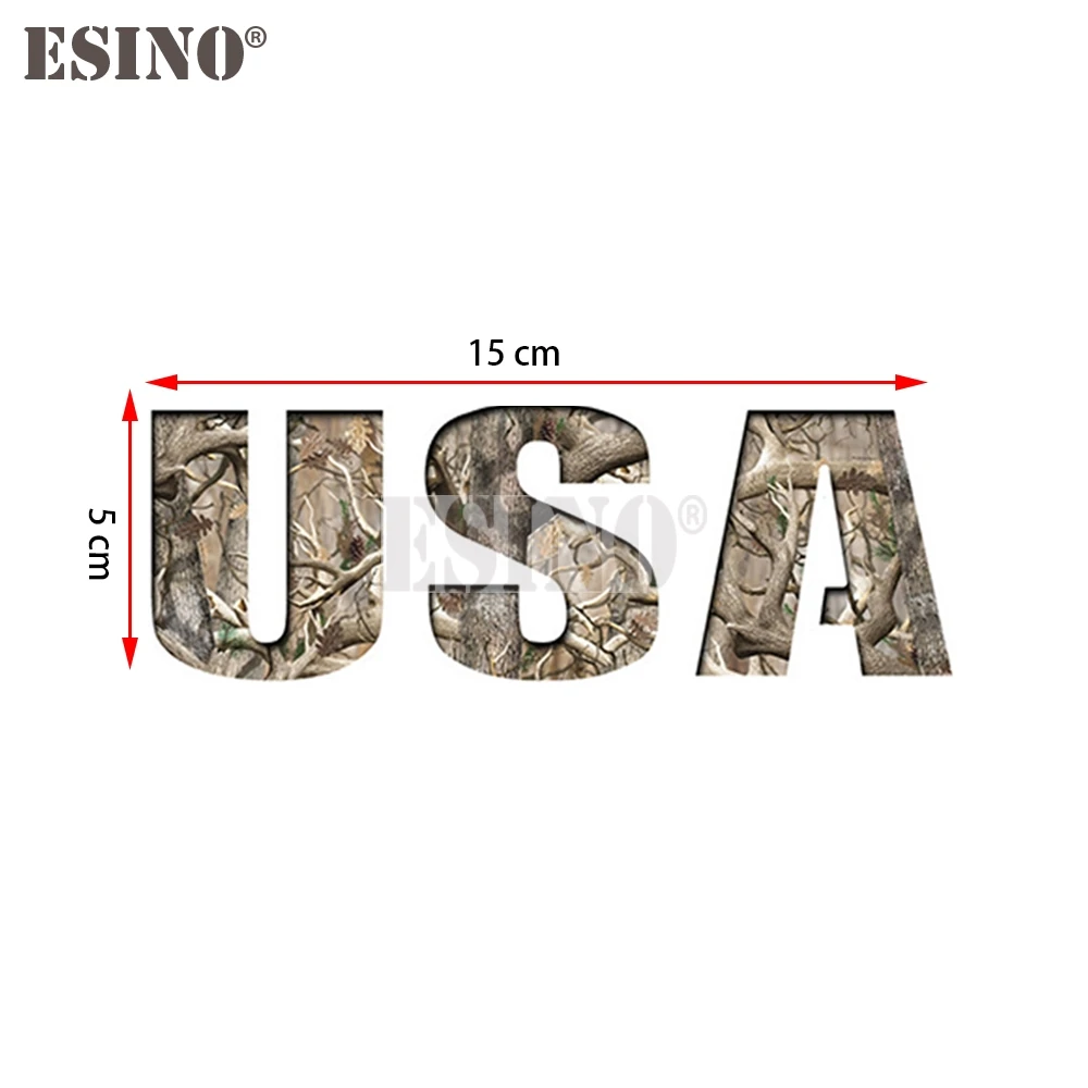 Car Styling Creative USA America Car Decorative Decal Cartoon PVC Waterproof Car Body Sticker Pattern Vinyl