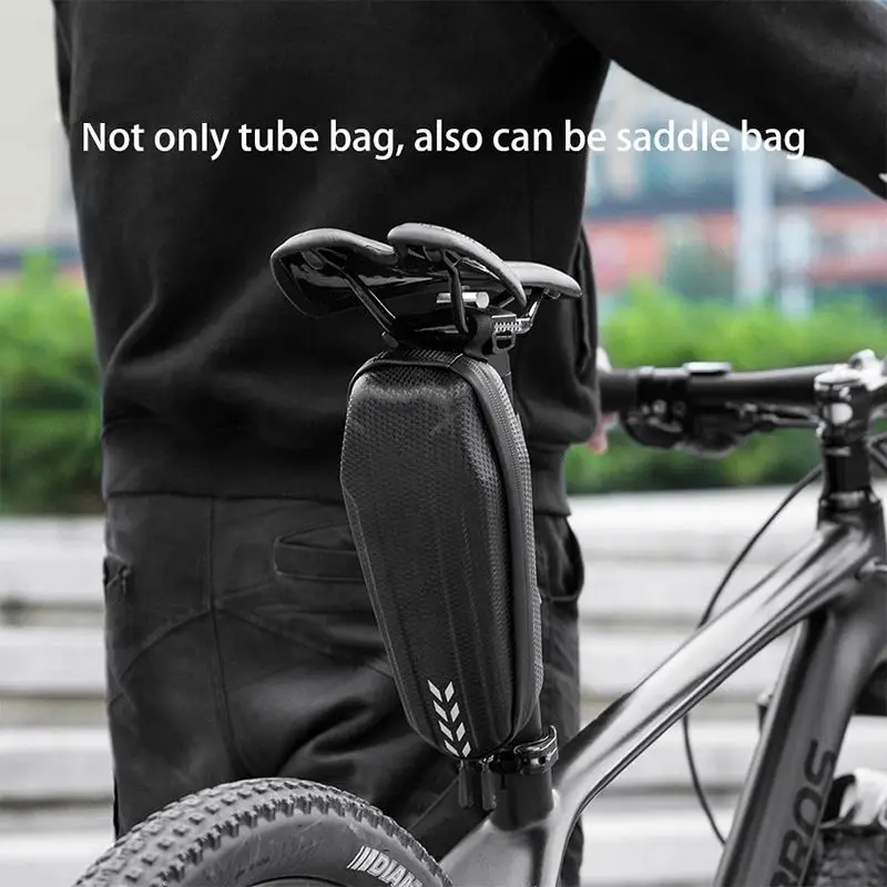 Custom Hard Shell Front Frame Tube Bike Bag Rainproof MTB Road saddle Folding Bag Multifunctional Large Capacity Bicycle bag