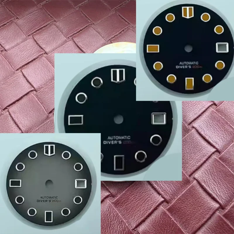 

High quality Customized 28.5mm Dial NH35 NH36 Watch Dial Fit For NH35 NH36 Movement 28.5mm Watch Faces Dial Watch parts