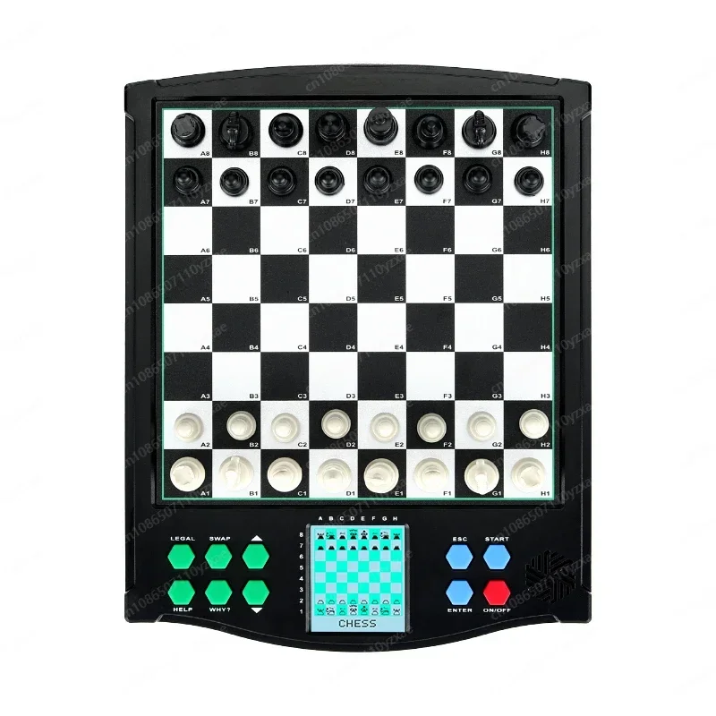 لوحة الشطرنج الإلكترونية، لعبة الرجل الآلي، مدرب جيد للعب الشطرنج وتعلم الشطرنج، عملية اللغة الإنجليزية والألمانية #2