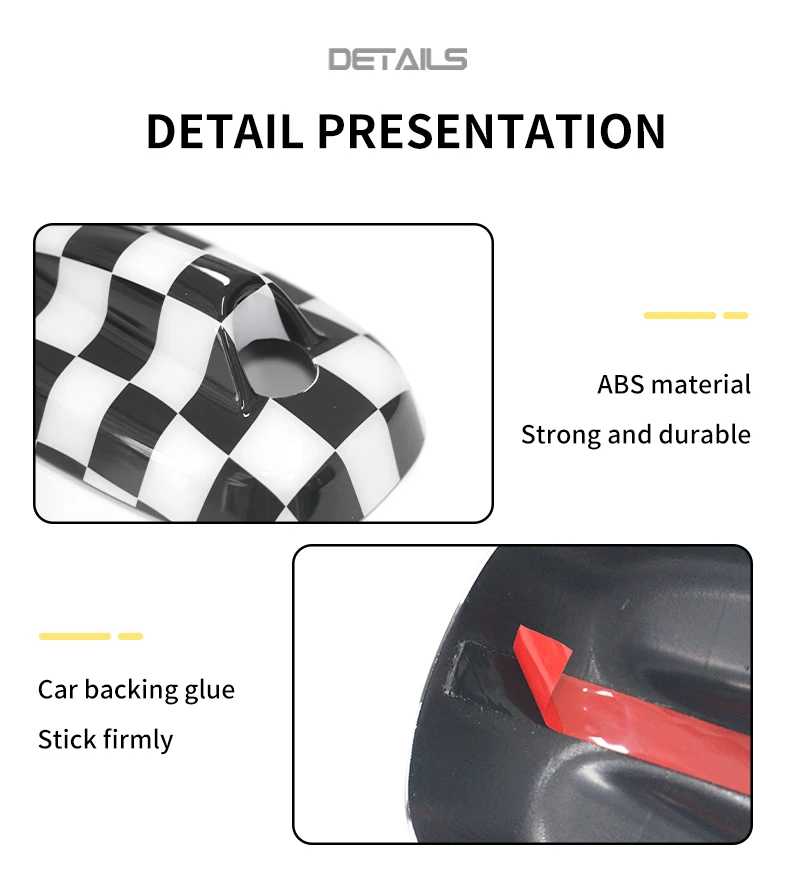 Auto Außen Trim Antenne Dekoration Abdeckung Aufkleber Für MINI Cooper S JCW F65 F66 F56 F55 Auto-Styling Zubehör – Detail 8