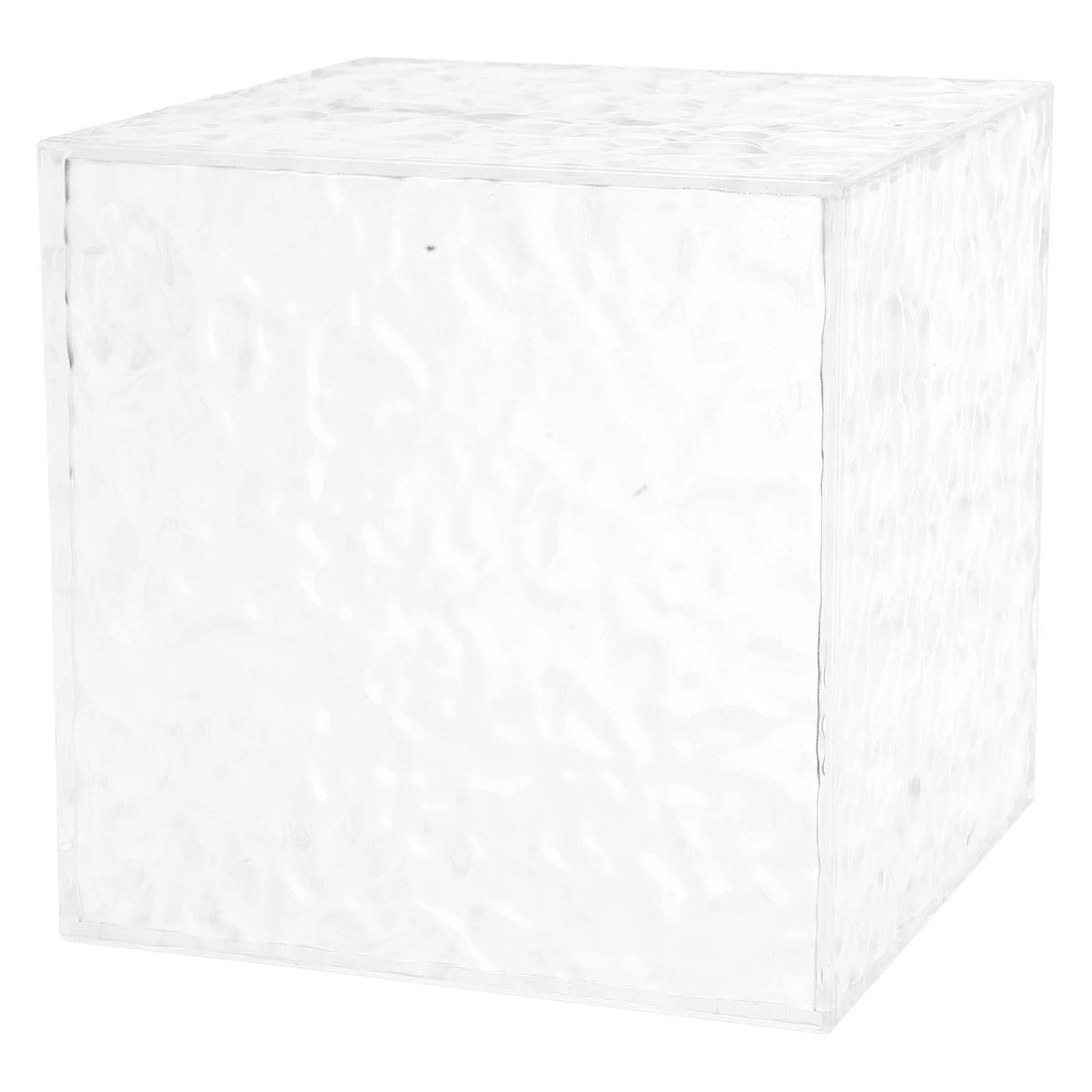 

1pc Stylish Acrylic Coin Bank Transparent Money Saving Jar Desktop Storage Box Unopenable Adult Piggy Break To Office