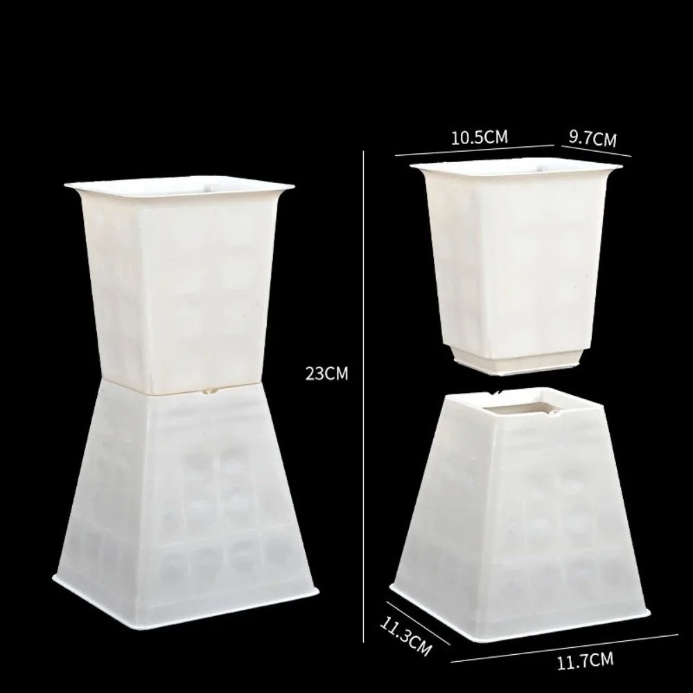 Square Bouquet Packaging Base Plastic DIY Wrapped Flower Artifact Flower Arrangement Flowers Packaging Material