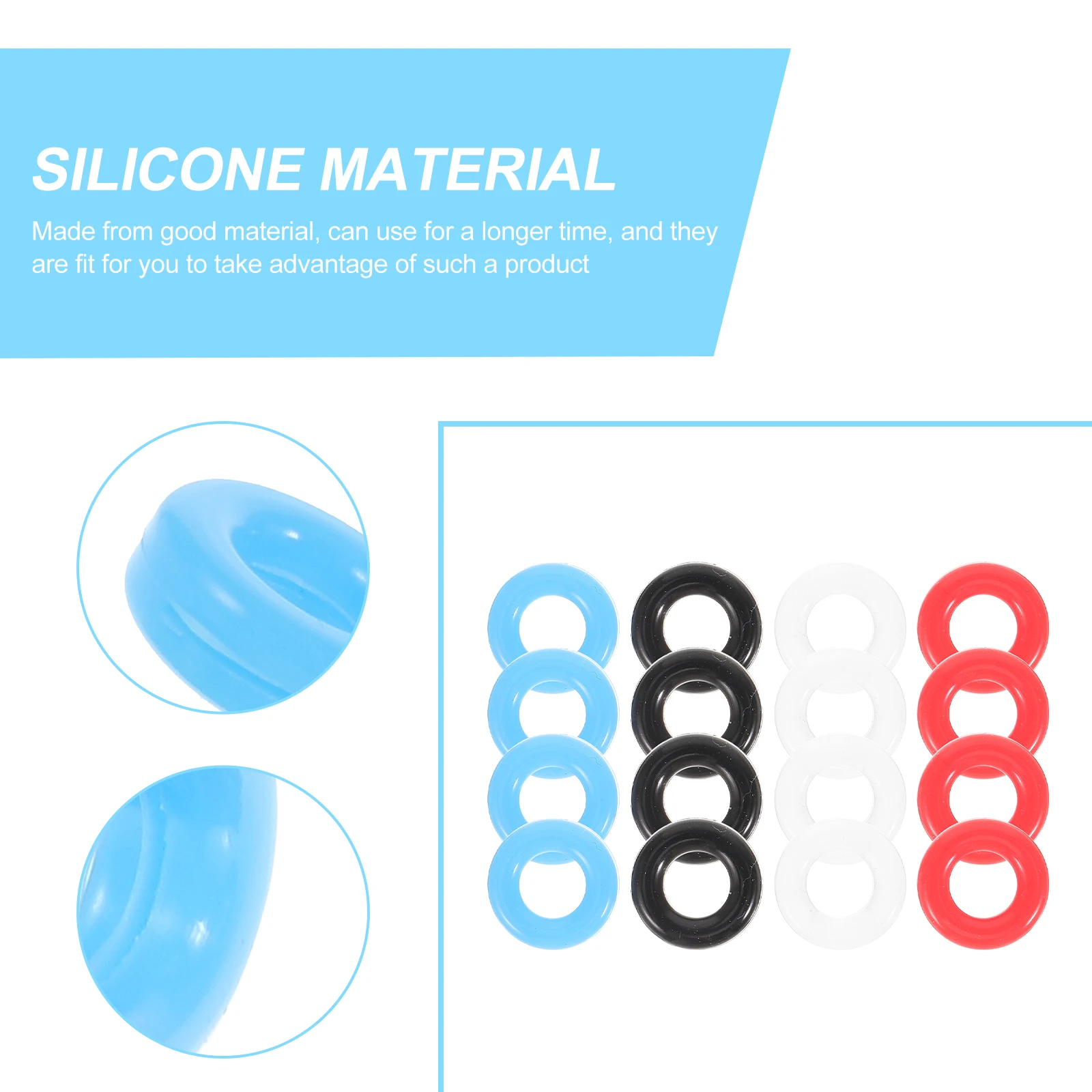 16 قطعة المضادة للانزلاق نظارات التجنيب سيليكون الأذن السنانير عدم الانزلاق القبضات للنظارات القراءة النظارات الشمسية دائم صالح آمن عقد